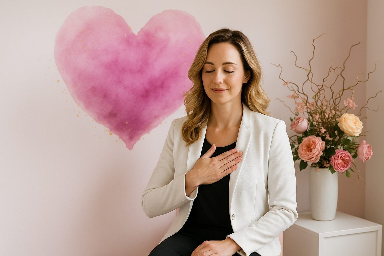 Herzdiamant Coaching Professionelles ergebnisfoto zum fuer Kunden