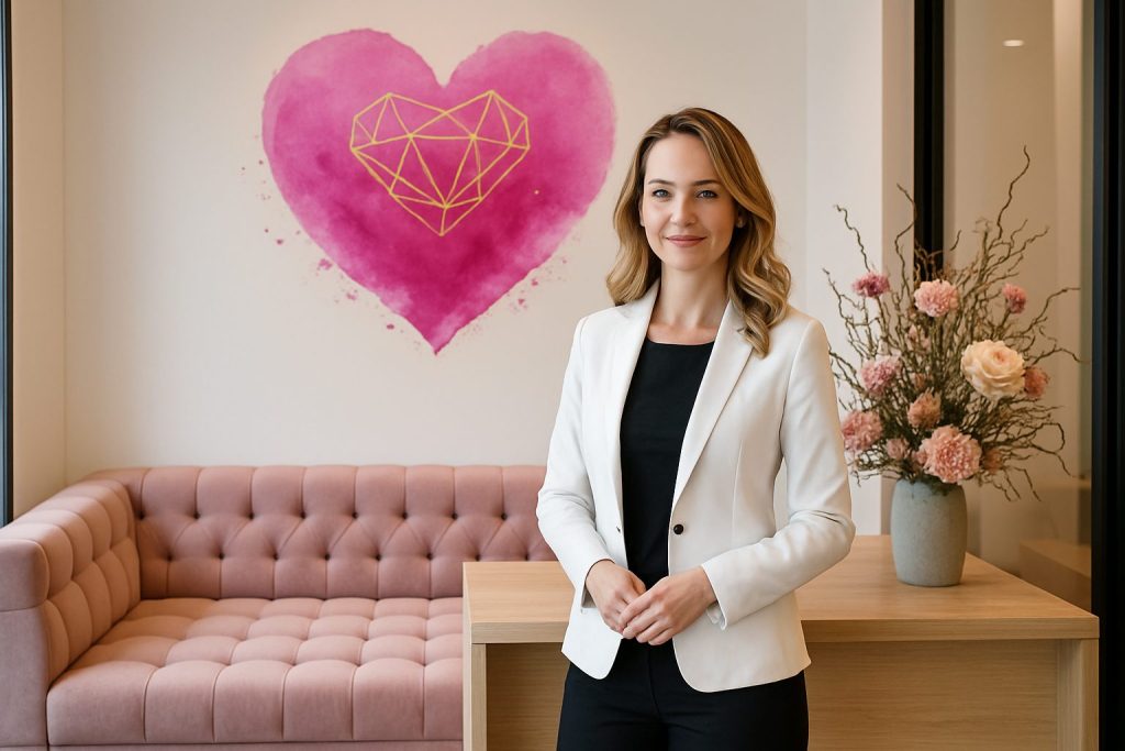 Professionelles foto repraesentativer für Sie bei Herzdiamant Coaching