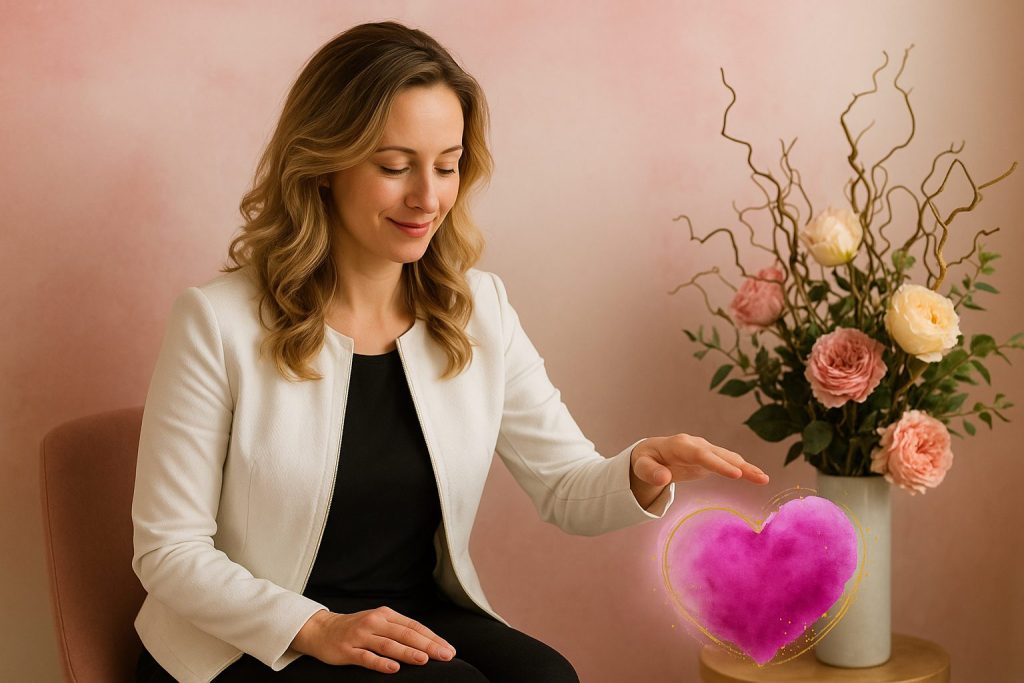 Professionelles foto typische für Sie bei Herzdiamant Coaching