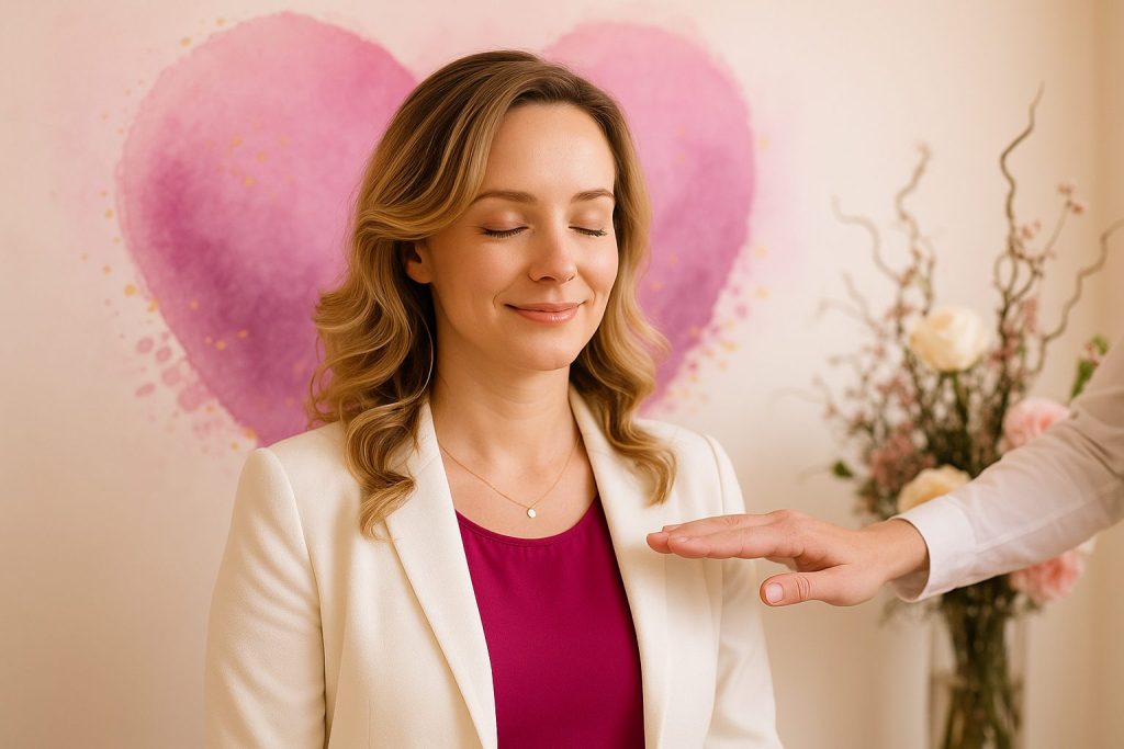 Herzdiamant Coaching Professionelles ergebnisfoto zum Team und Kompetenz