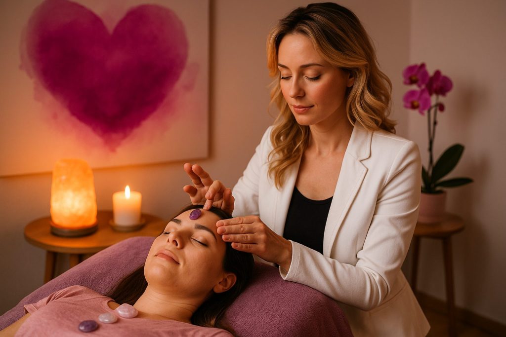 Kombination aus Hypnose, Reiki, Meditation und EFT – Herzdiamant Coaching