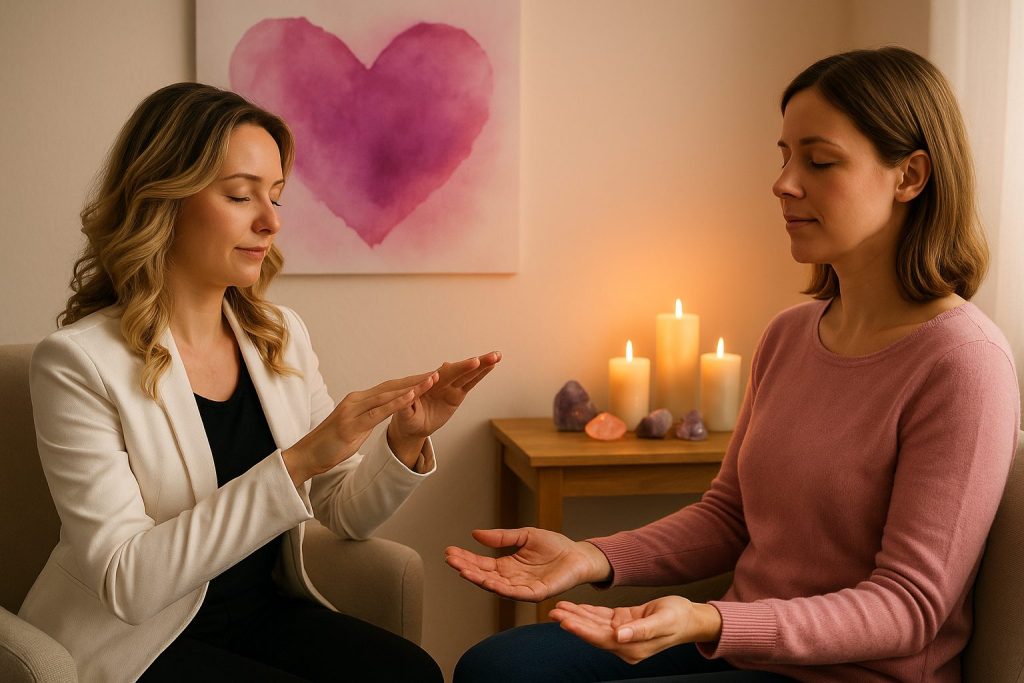 In der Praxis – Herzdiamant Coaching