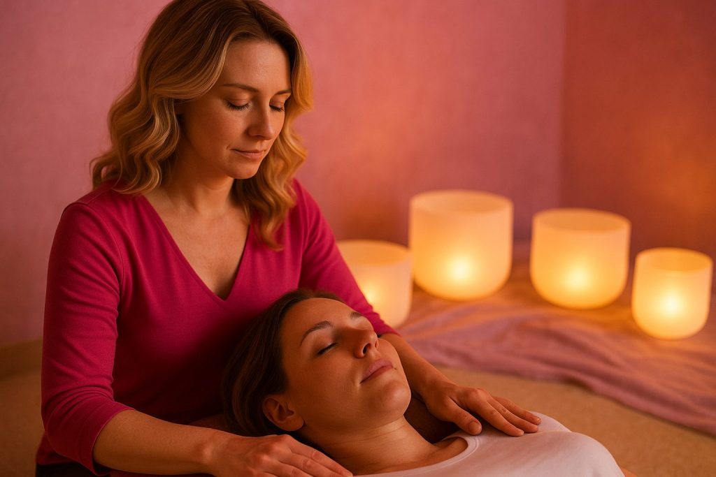 Heilung durch Klang und Handauflegen – Herzdiamant Coaching