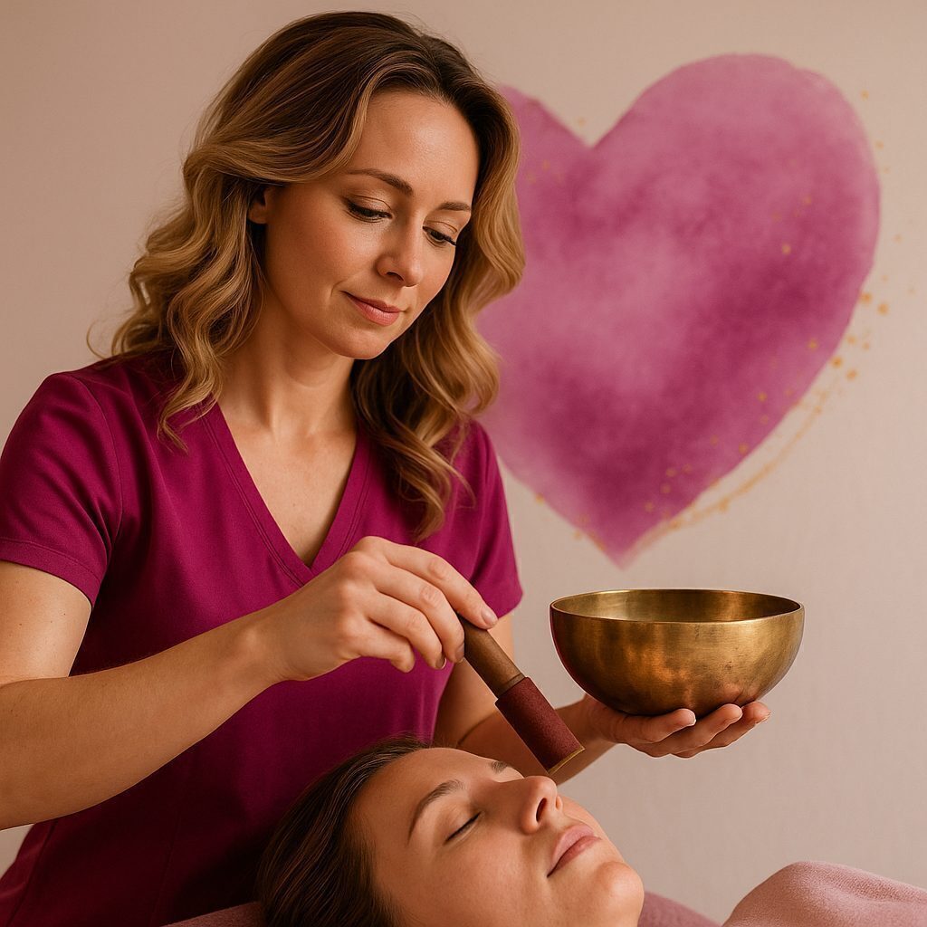 Integration von Klangschalentherapie und EFT – Herzdiamant Coaching