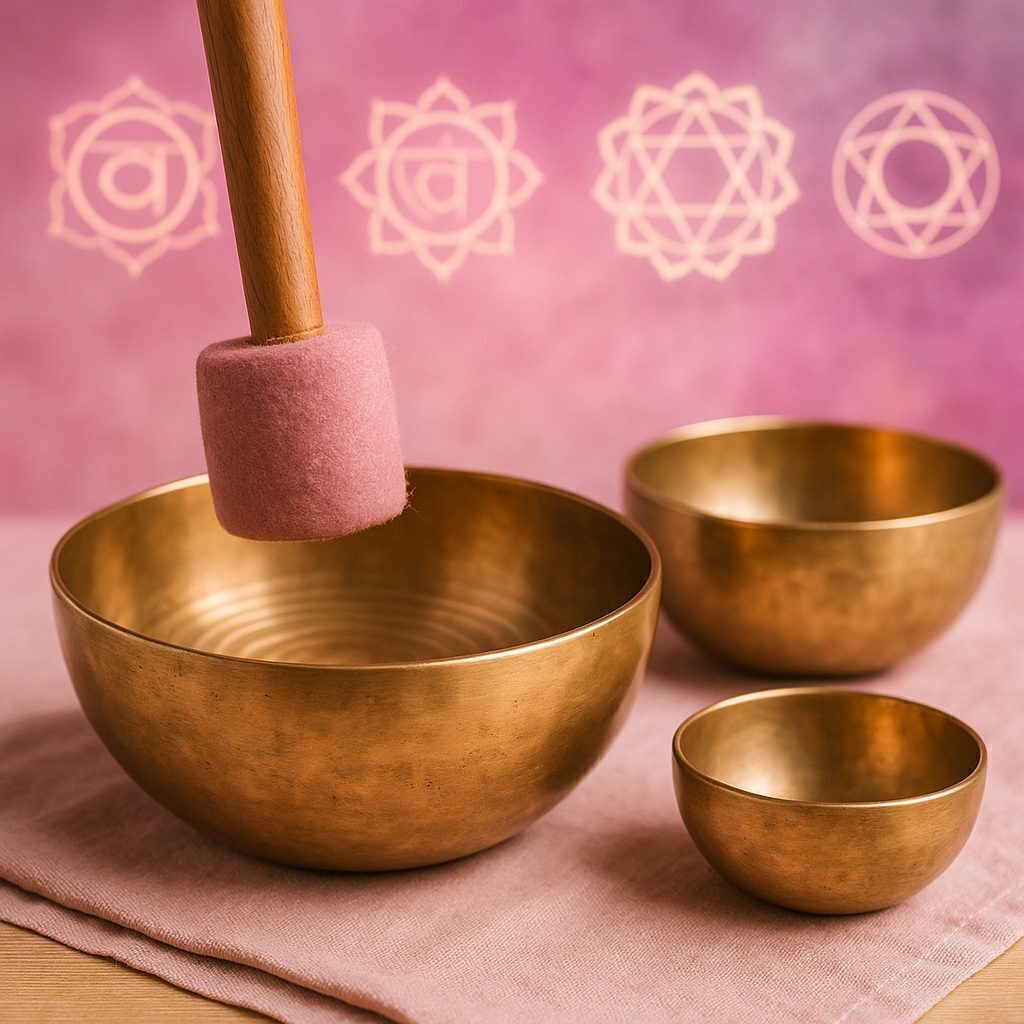 Klangschalen und Chakra-Arbeit – Herzdiamant Coaching